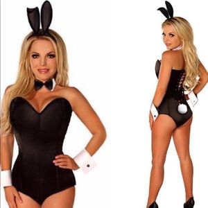 Bunny corset costume